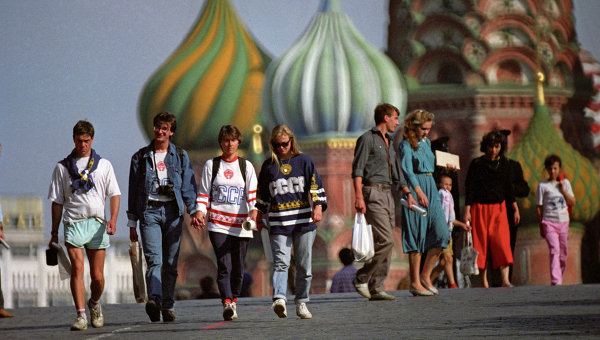 На Красной площади в Москве